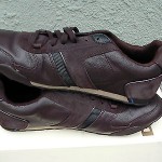 Diesel casual shoes size 11 us new in box coffee /black