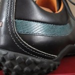 HUGO BOSS Orange Lable BLACK LEATHER Fasion SNEAKERS // size 13 D
