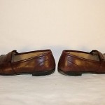 COLE HAAN  Men’s Size 12 LOAFERS Brown Leather SLIP-ON Shoes Fringe Tassle USA