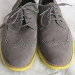 COLE HAAN LUNARGRAND WINGTIP GRAY VOLT LUNAR GRAND WING TIP SIZE 9 M