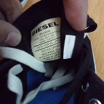 Diesel Jeans Mens New Black Authentic Firstly Style Canvas Shoes Sneakers 10 M