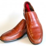 Cole Haan Brown Leather Slip On Driving Shoe Loafer Size 11.5M