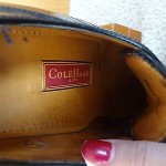 Cole Haan City Waterproof Black Leather Lace Up Oxfords Loafers Men size 10 M