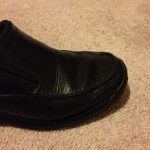 Black Men’s Cole Haan With Nike Air 7.5 Slip On Shoes!!!