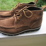 COLE HAAN 7 M Brown NIKE AIR suede ANKLE BOOT leather lace-up high top shoe