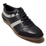 $295 Hugo Boss ORANGE Label Lace-up Sneakers Black Mens Shoes 8 41 Trainers 7.5