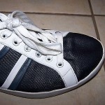 Hugo Boss orange mens sneakers black & white US 8.5 Europe 41 Boss orang
