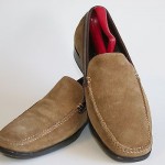 Cole Haan Brown Tan Suede Leather Loafer Slip On Shoe Size 9.5M