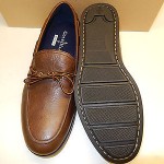 NEW COLE HAAN AIR MASON DARK BROWN LEATHER CAMP MOCS WITH NIKE AIR-9.5M