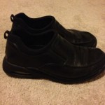 Black Men’s Cole Haan With Nike Air 7.5 Slip On Shoes!!!