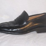 EUC Cole Haan 8.5 M Mens shoes Black leather loafers slip on