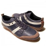 $295 Hugo Boss ORANGE Lace-up Sneakers Navy Blue Mens Shoes 12 45 Trainers 11.5