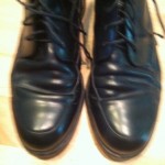 Cole Haan Men’s 9D Patent Leather Fashion Dress Ankle Boots Lace up Shoes