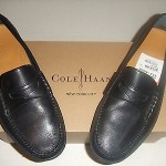 NIB Cole Haan Pinch Cup Penny Black 9.5 D  MSRP $158