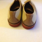 COLE HAAN mens size 10.5 M tan  brown leather saddle shoes 10 1/2