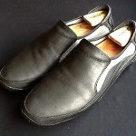 Cole Haan G Series Nike AIR Black Leather Casual / Driving Shoes 11.5 M