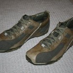 DIESEL Men Shoes Kaki Leather Upper & Suede Overlay Size 12