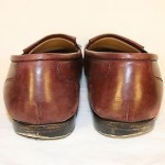 COLE HAAN  Men’s Size 12 LOAFERS Brown Leather SLIP-ON Shoes Fringe Tassle USA
