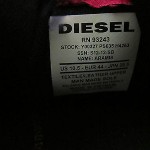 Diesel Men’s Aramis Fashion Sneaker – Size 10.5 – Excellent Condition