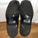 Cole Haan Santa Barbara Mens Black Polished Leather Loafers Nike Air Soles Sz 12