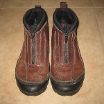 MENS CLARKS MUCKERS WATERPROOF BROWN ANKLE BOOTS SZ 9M