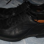 Cole Haan Black Leather Mens Lace Shoes Size 8 M