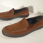 COLE HAAN Brown Leather Loafers, Mens Size 10M
