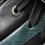 HUGO BOSS Orange Lable BLACK LEATHER Fasion SNEAKERS // size 13 D
