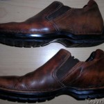 Mens Comfort COLE HAAN “Zeno” Brown Leather Loafers Pull On Slip On Shoes 9 M