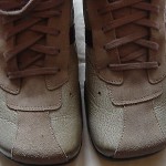 DIESEL MEN’S ‘WISH” GRAY  W/RED STRIP ATHELETIC SNEAKERS SIZE 9 1/2
