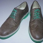 Cole Haan Air Franklin Wingtip Oxfords, Smoke Suede Leather Upper, 11 M, New
