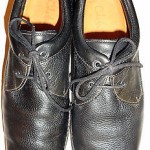 Cole Haan Nike Air Mens Black Leather Tie Shoe EUC Size 13M