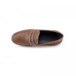 Cole Haan Air Mitchell Penny Mens Size 7.5 Brown Leather Loafers Shoes
