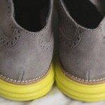 COLE HAAN LUNARGRAND WINGTIP GRAY VOLT LUNAR GRAND WING TIP SIZE 9 M
