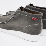 Clarks Padmore Boots Grey/White Casual Shoes 30564 Mens