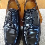 Cole Haan City Waterproof Black Leather Lace Up Oxfords Loafers Men size 10 M