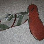 DIESEL Men Shoes Silver Suede Upper & Green Leather Overlay Size 12