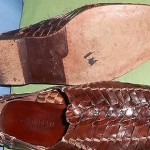 EXCELLENT Cole Haan Brown Woven Leather Casual Loafer Sandal Shoes 9 M