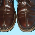 COLE HAAN  BROWN LEATHER CASUAL SHOES ,LOAFERS SIZE 9.5 M