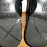 Cole Haan Santa Barbara Mens Black Polished Leather Loafers Nike Air Soles Sz 12