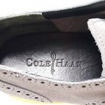 Cole Haan ‘LunarGrand’ Wingtip Mens Charcoal/Yellow size 9.5 M