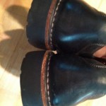 Mens shoes COLE HAAN Stratton black leather NIKE AIR slip on loafers sz 8.5 M