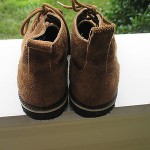 COLE HAAN 7 M Brown NIKE AIR suede ANKLE BOOT leather lace-up high top shoe