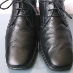 Cole Haan,  Black Grain Leather Oxfords, Sz 10.5 M