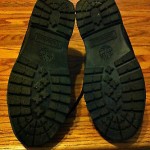 Timberland Boots Size 7.5 Waterproof Seamless Black Leather worn once