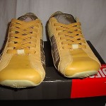 Used Men’s Diesel Auriga Casual LEather Shoes Size 8 Korma/Bamboo