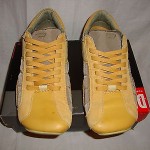 Used Men’s Diesel Auriga Casual LEather Shoes Size 8 Korma/Bamboo