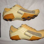Used Men’s Diesel Auriga Casual LEather Shoes Size 8 Korma/Bamboo