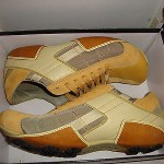 Used Men’s Diesel Auriga Casual LEather Shoes Size 8 Korma/Bamboo