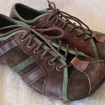 Diesel Ivalo Mens Brown Leather Casual Sneakers Shoes Size 10 / 43
